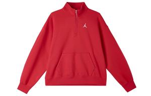 Jordan Толстовка W J Flt Flc QTR ZIP GCEL женская красная