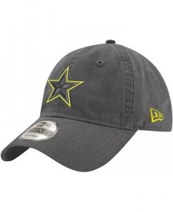 Мужская графитовая кепка Dallas Cowboys Volt 9Twenty Adjustable New Era