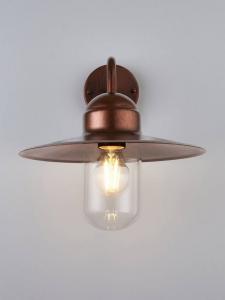 Наружный настенный светильник Hayle John Lewis, Distressed Bronze