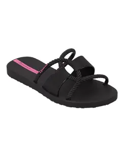 Женские сандалии Diversa Slide на плоской подошве Ipanema, черный