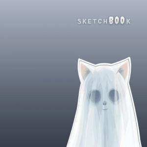 Cat Sketchbook: Ghostly Elegance - A Minimalist Cat Sketchbook for Art and Imagination | Kawaii Cute Aesthetic (Independently published)