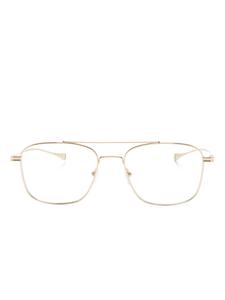 Dita Eyewear очки в квадратной оправе, золотой