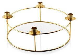 Подсвечник Mondex CEDRIC, золотой