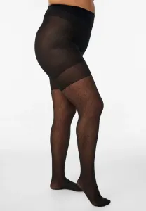 Pushup den mit muster tights Zizzi, Black