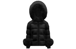 Детская утепленная куртка Moncler, черный