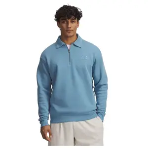 Толстовка Under Armour Icon Fleece Collar half zip, синий