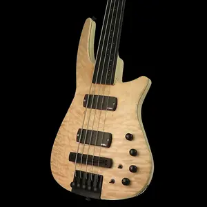 Бас-гитара NS Design CR5 RADIUS без ладов с кленовым топом Quilted