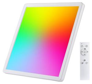 Светодиодный потолочный светильник Oraymin Dimmbar CE1143, белый - пластик - полираттан - 32 x 5 x 33 см