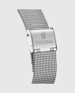 F20475/2 Женские часы Boyfriend из серебряной стали Festina, серебряный