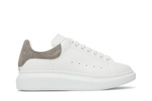 Кроссовки Alexander McQueen Oversized Sneaker 'Lead Crocodile', белый