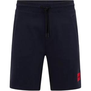Шорты Hugo с логотипом и шнурком HUGO BOSS, темно-синий