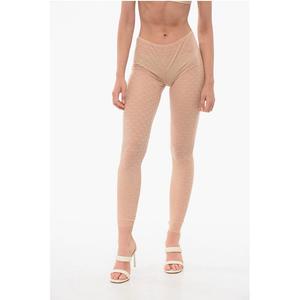 Колготки Monogram Lace Collant Dsquared2, мультиколор