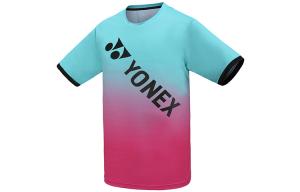 Футболка мужская розовая голубая YONEX