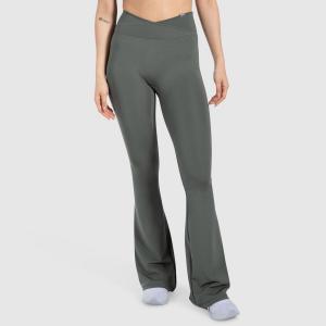 SMILODOX Женские расклешенные леггинсы Leonora Green