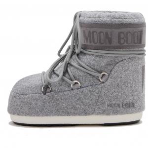 Женские сапоги Moon Boot Icon низкие войлочные, серый