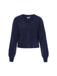 DreiMaster Женский кардиган темно-синего цвета