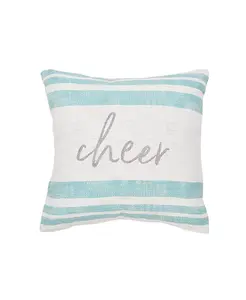 Декоративная подушка с рисунком Моргана Чирли Carol & Frank, blue