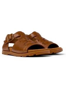 Camper Кожаные сандалии светло-коричневого цвета