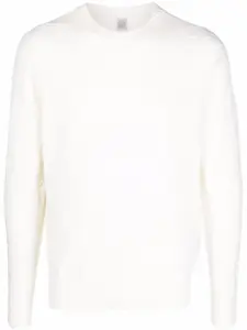 Джемпер с жаккардовым логотипом Eleventy, белый