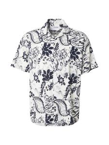 Рубашка на пуговицах Comfort fit SELECTED SLHRLXAIR, кремовый