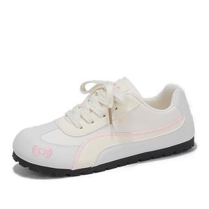 Амортизация, износостойкость, баланс, низкие повседневные туфли для женщин FUERSEN, White