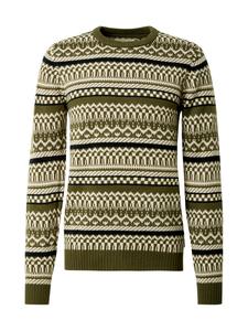 Свитер BLEND, темно-зеленый