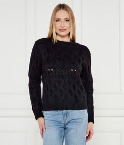 Свитер Regular fit Silvian Heach, черный