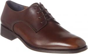 Мужские кожаные классические туфли Oxford Daniel коричневого цвета Ferragamo (Salvatore)