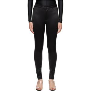 Женские повседневные брюки черного цвета Skims, черный