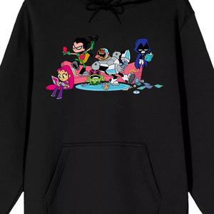 Мужская толстовка с капюшоном Teen Titans Go Superhero Licensed Character