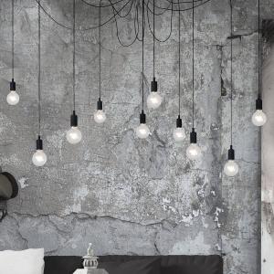 Подвесной светильник Lucide Fix Typ A, силикон - черный - количество языков пламени: 10