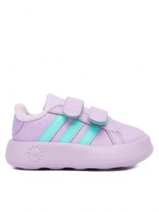 Кроссовки Disney Frozen Grand Court JR5630 Adidas, фиолетовый