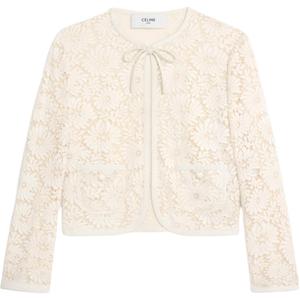 CELINE Куртка SS25 женская слоновая кость белая, Ivory White