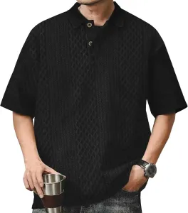 Мужская летняя поло оверсайз джерси с воротником Maiyifu-GJ