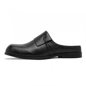 V05 Сандалии с закрытым носком, унисекс, черные