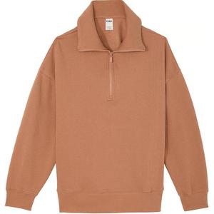 Розовый свитшот Ivy Fleece с полумолнией/свитшот Women's Toffee Victoria's Secret, коричневый/коричневый