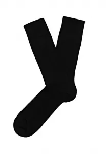 Носки в рубчик Massimo Dutti, Black