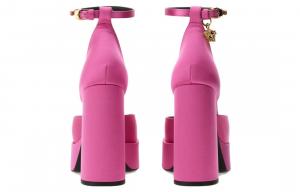 Туфли-лодочки Medusa Aevitas с кристаллами VERSACE, розовые