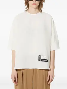 Блузка с короткими рукавами Undercover, белый