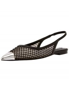Туфли-лодочки с открытой пяткой STEVE MADDEN, Black