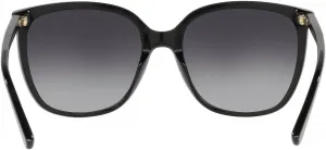 Женские солнцезащитные очки Michael Kors Mk2137u Anaheim Universal Fit Square, Black/Dark Grey Polarized