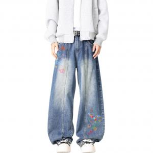 Джинсы Unisex Moderate Scimitar HUANQIU, синий