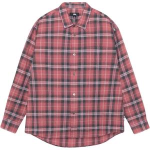 Рубашка Stüssy с длинным рукавом в клетку Stussy, красный