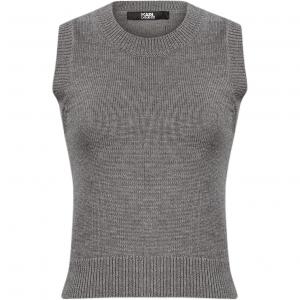 Топ-майка KARL LAGERFELD FW25 женская KARL LAGERFELD / Karl Lagerfeld Jeans, серый