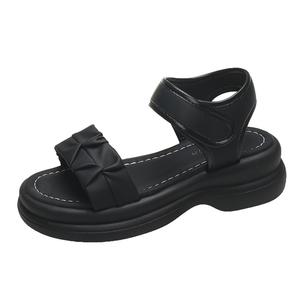 Сандалии с одним ремешком женские Xingdiman, Black