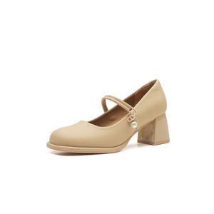 Туфли Мэри Джейн женские Zomila, Ecru