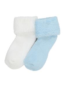 Обычные носки LILIPUT, светло-голубой/белый