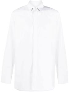 Рубашка с металлическим декором Givenchy, белый