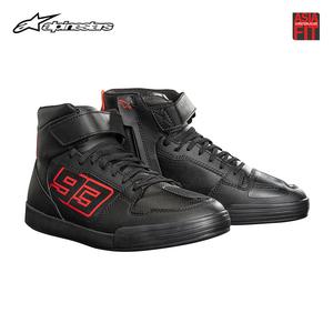 ALPINESTARS PROTECTS Ботинки Xing Qixing, коллаборация THUNDER Maquis MM93, мотоциклетные короткие ботинки, повседневные кроссовки, мужские противоударные мотоциклетные ботинки, черно-красные 1303, размер 42