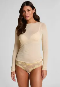 Очень мягкая майка с вырезом-лодочкой Hunkemöller, Yellow